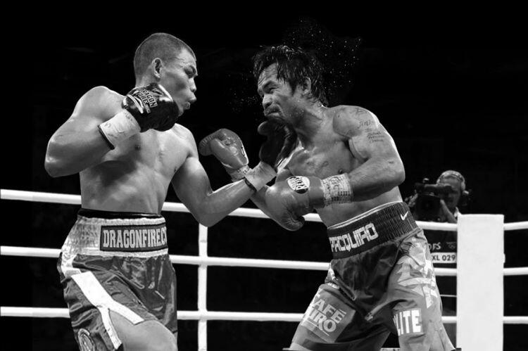 &#91;sedikit lucu&#93; Setelah Kalah Dari Mayweather, Pacman Dihajar KO oleh Chris Jhon!