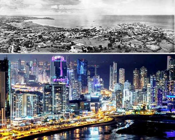 Potret Perkembangan Kota Dunia Dulu dan Sekarang