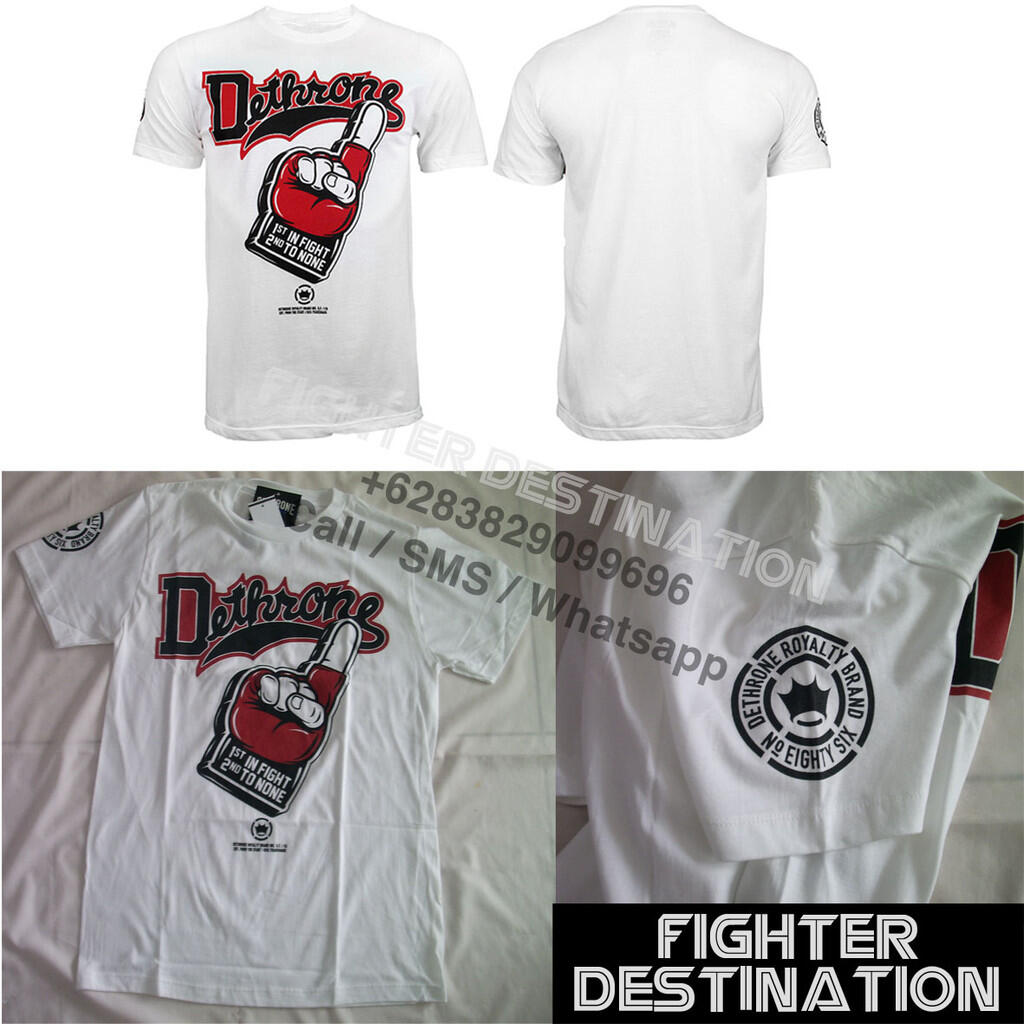 MMA, Muay Thai, BJJ T-Shirts Kaos Original ( Tapout, Badboy, UFC, Dethrone, etc ) Bdg