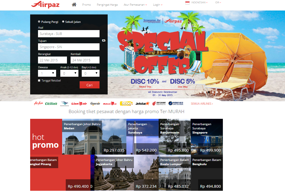 Voucher Lion Air 50 Rb ! , www.airpaz.com