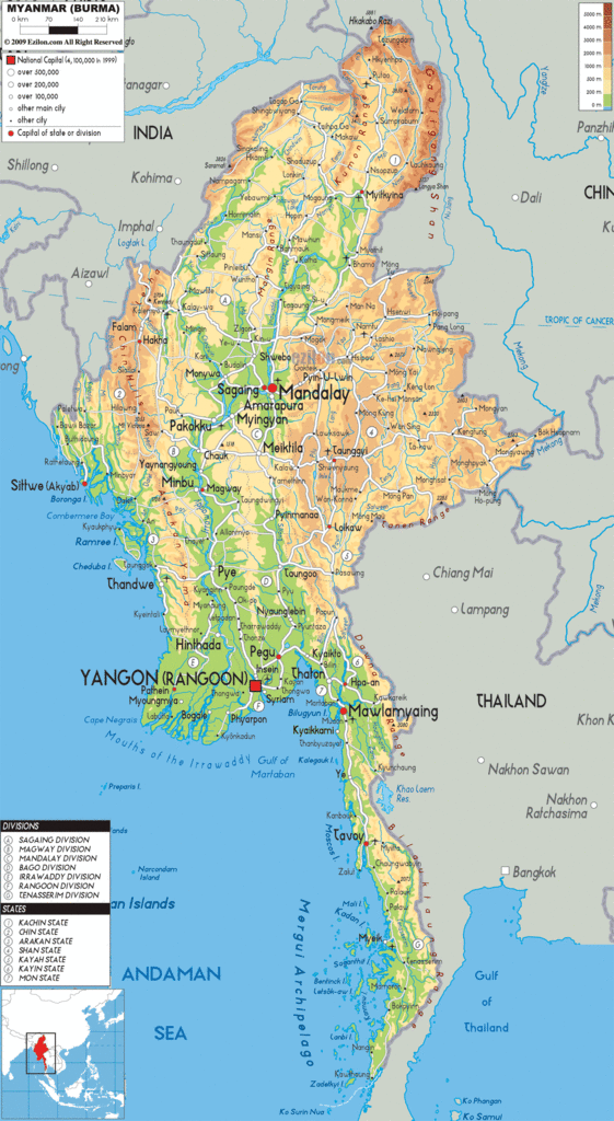 Mengenal Rakhine (Myanmar) dan Misi 969-nya Biksu Ashin Wirathu