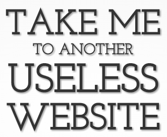 Kumpulan website website yang gak penting??