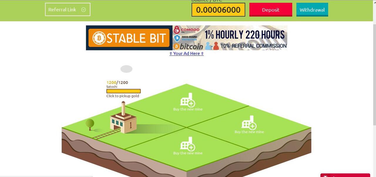 &#91;BITCOIN&#93; Masuk gan yang mau dapet 1200 satoshi / 10 Min 