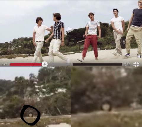 Sosok apakah ini di video one direction-what makes you beautiful