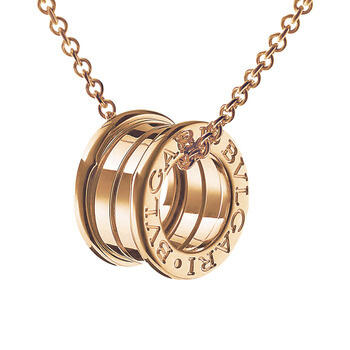 (MIRROR 1:1) BVLGARI BZERO NECKLACE in WHITE GOLD, ROSE GOLD, & COMBINATION..