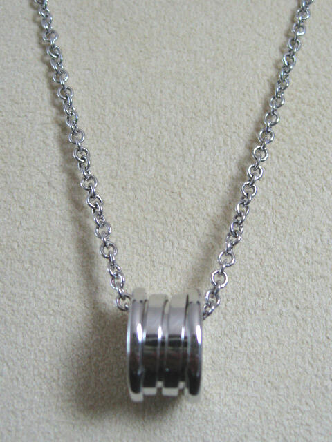 (MIRROR 1:1) BVLGARI BZERO NECKLACE in WHITE GOLD, ROSE GOLD, & COMBINATION..