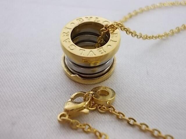 (MIRROR 1:1) BVLGARI BZERO NECKLACE in WHITE GOLD, ROSE GOLD, & COMBINATION..