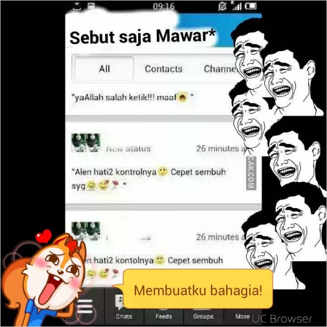 akibat salah tulis PM di BBM ngakak 