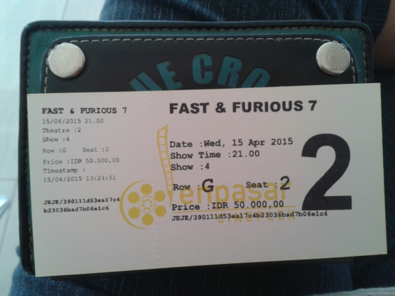 Aku dan Almarhum Paul Walker <3