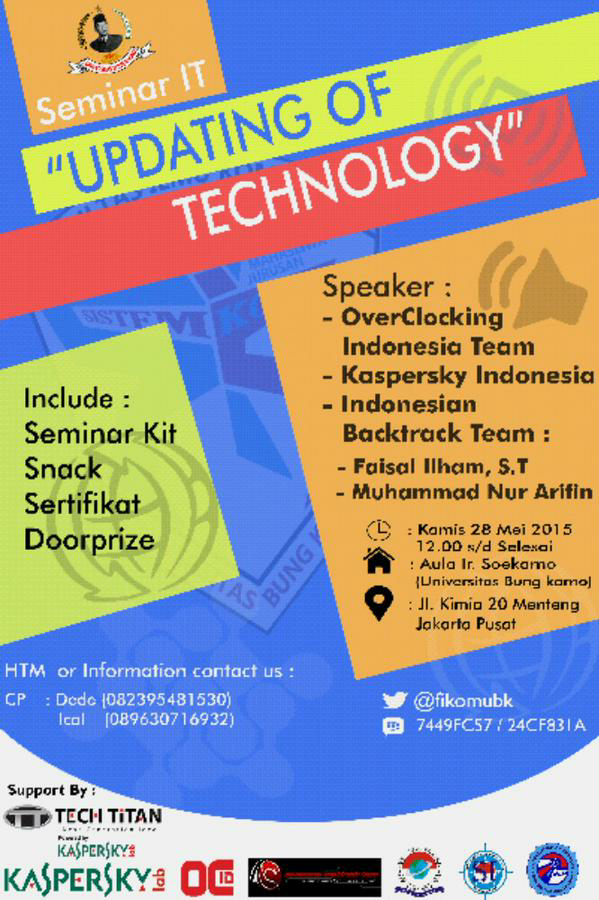 Seminar IT "Updating of Technology"