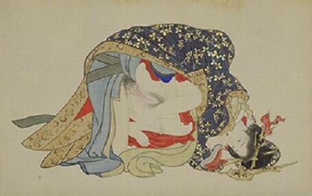 Pameran pertama cetakan gambar erotis (ML) pd masa Edo, Jepang
