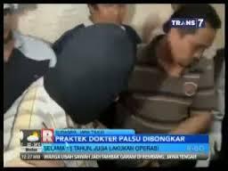 HEBOH DOKTER PALSU.KENAPA SIH KITA MUDAH PERCAYA DOKTER PALSU, DUKUN N KLENIK ???.