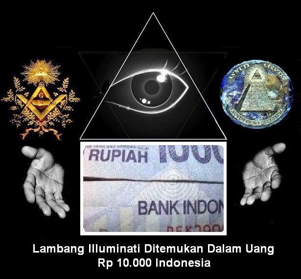 Simbol Illuminati Dalam Uang Pecahan Indonesia