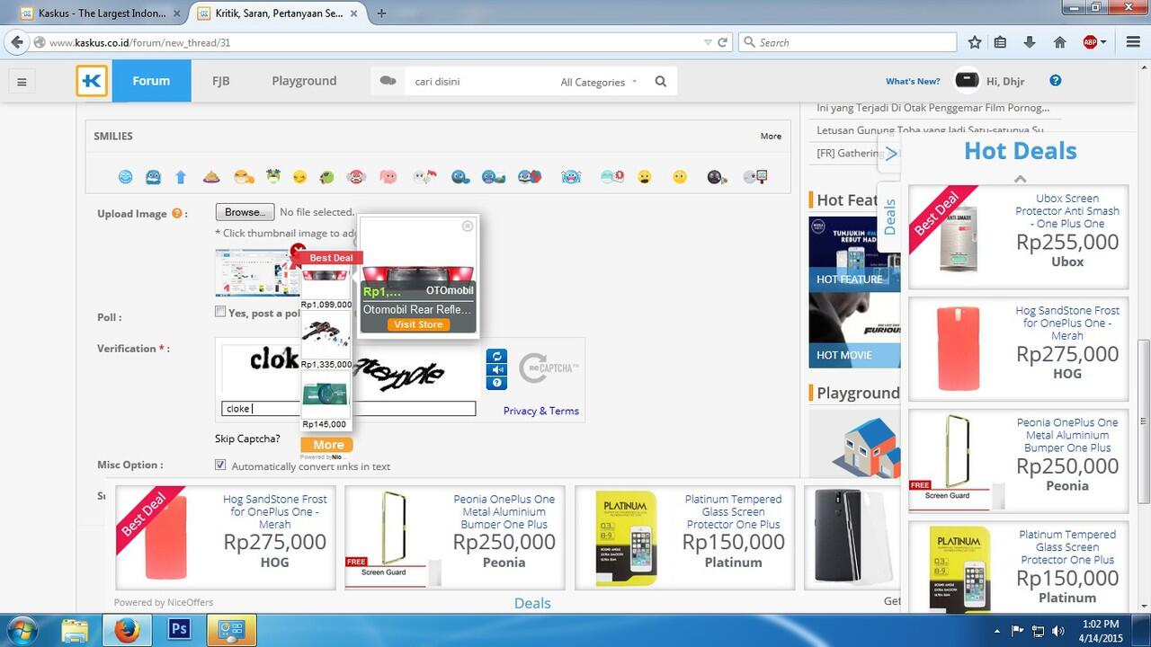 Kumpulan ScreenShoot Iklan Toko Online yang Meresahkan Netizen