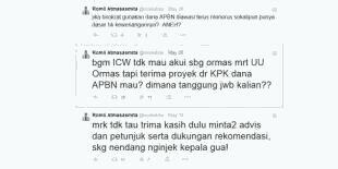 KPK Bantah Tudingan Romli Soal Pembiayaan ICW