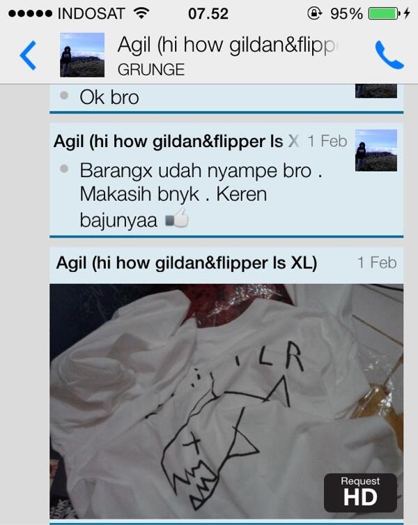 Testimonial Lapak Kaos Kurt Cobain (Since 2012) theandino