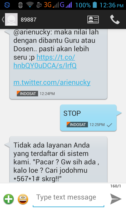 &#91;Hati-hati&#93; Inilah jebakan BetMen ala INDOSAT via App Twitter!!!