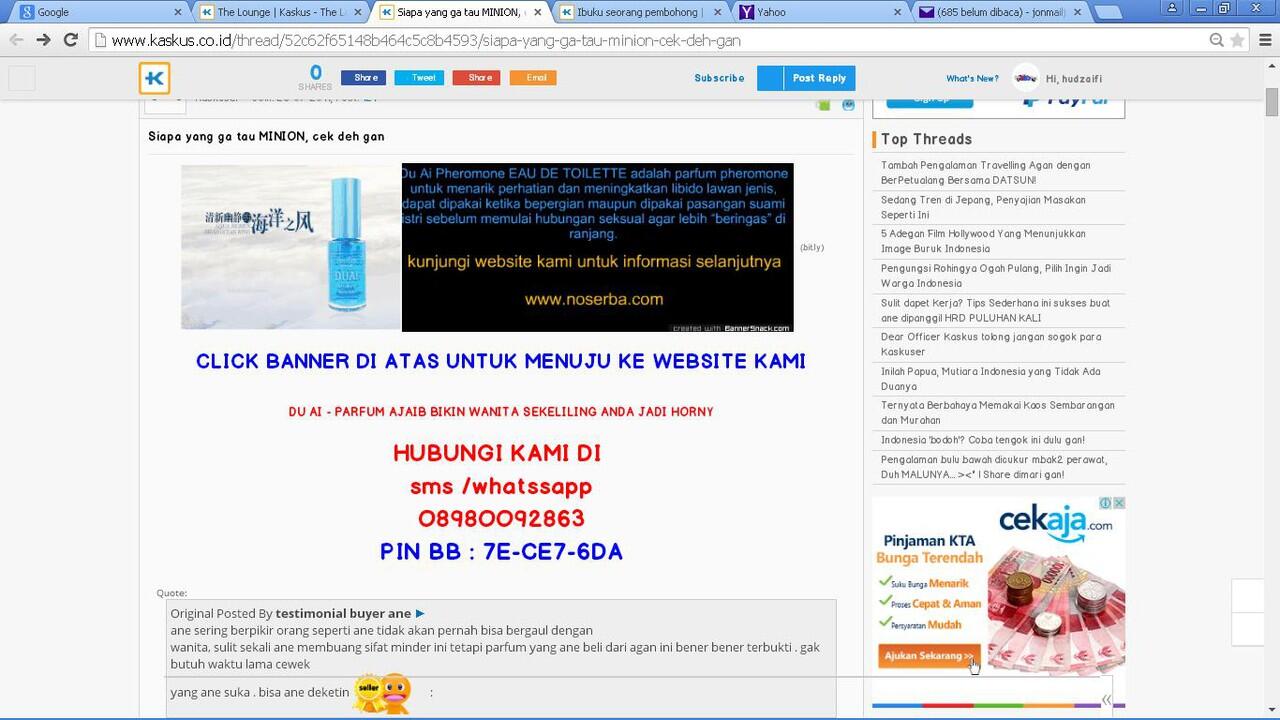 ID KASKUS ANE DI HACK