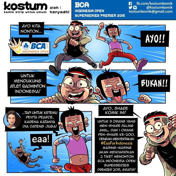 Tunjukin Ekspresi Semangat “Eaa…” untuk Dukung Indonesia