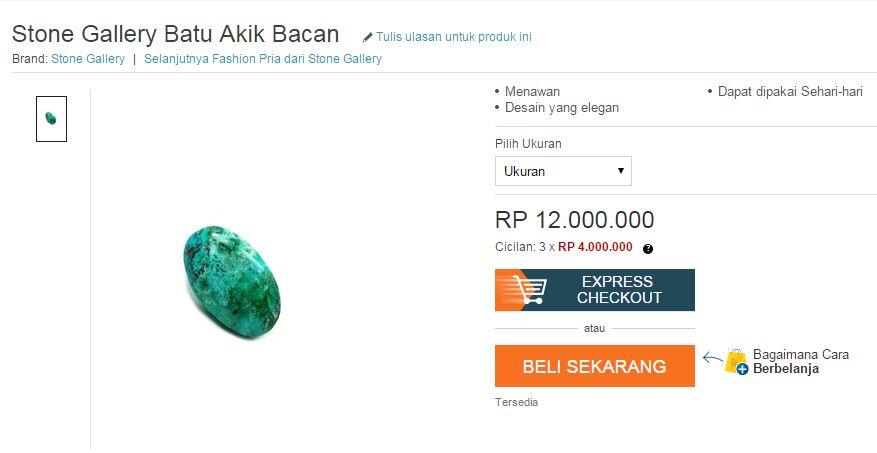 Ini buktinya bahwa demam batu akik hanya ada di Indonesia