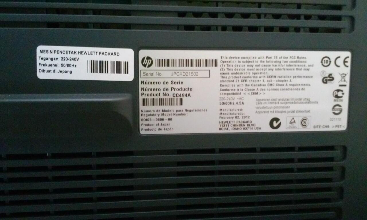 [ask] printer HP Color LaserJet CP4525 tidak bisa ngeprint di windows 8 ...