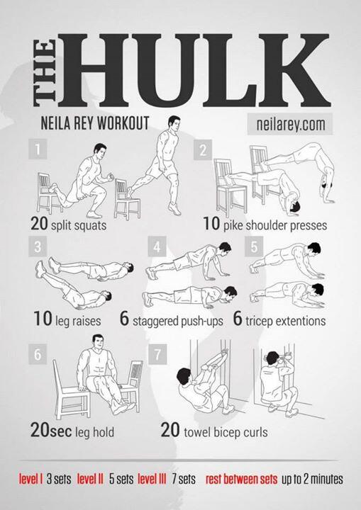 Super Hero Workout