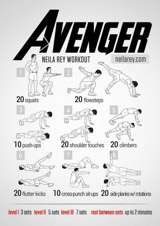 Super Hero Workout