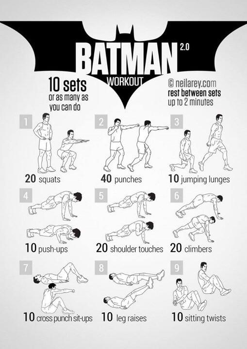 Super Hero Workout