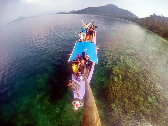 JELAJAH PULAU PAHAWANG COTTAGE AC CUMA 400 RIBU 12 - 14 JUNI 2015
