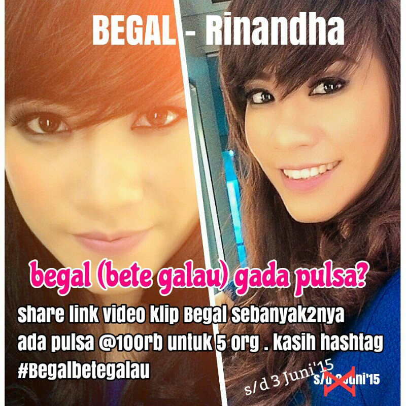 nyebarin link klip begal dapet hadiah!