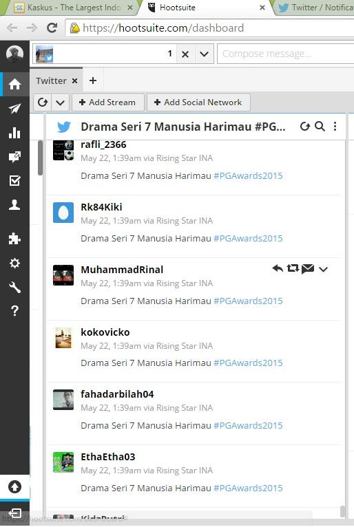 pernah install Rising Star Indonesia? kuat dugaan twittermu sudah disalahgunakan