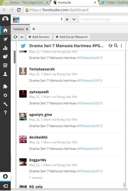 pernah install Rising Star Indonesia? kuat dugaan twittermu sudah disalahgunakan