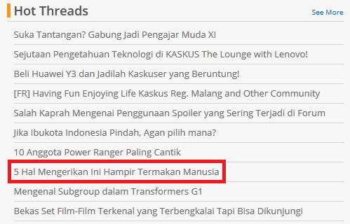 Cek Sebelum Makan, 5 Hal Mengerikan Ini Hampir Termakan Manusia