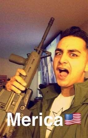 Jordan Norkett, Anak Andi /Rif yang Jadi Tentara AS