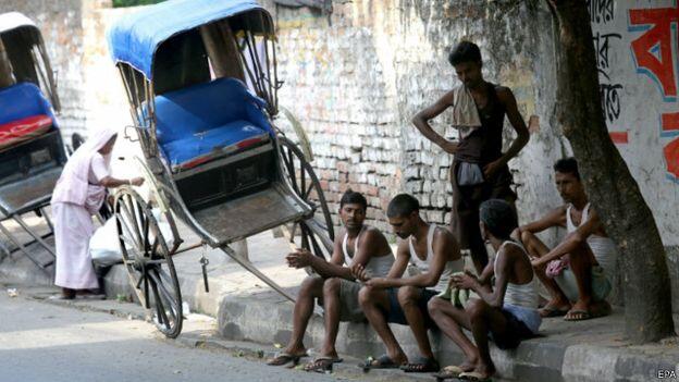Jalanan Meleleh akibat Serangan Gelombang Panas di India