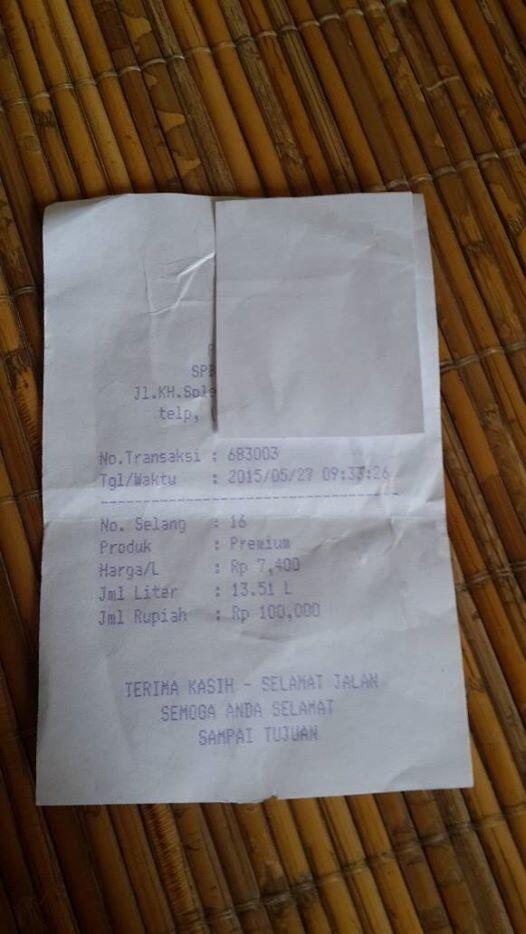 Ada "OKNUM" SPBU yang Berbuat Curang Lagi