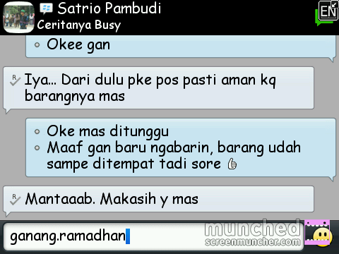 Testimoni ane selama jualan ID Kaskus: ganang.ramadhan (www.gojerseyjogja.com)