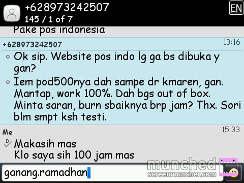 Testimoni ane selama jualan ID Kaskus: ganang.ramadhan (www.gojerseyjogja.com)