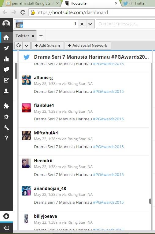 pernah install Rising Star Indonesia? kuat dugaan twittermu sudah disalahgunakan