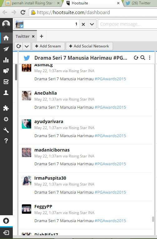 pernah install Rising Star Indonesia? kuat dugaan twittermu sudah disalahgunakan