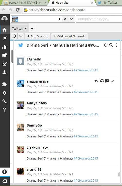 pernah install Rising Star Indonesia? kuat dugaan twittermu sudah disalahgunakan