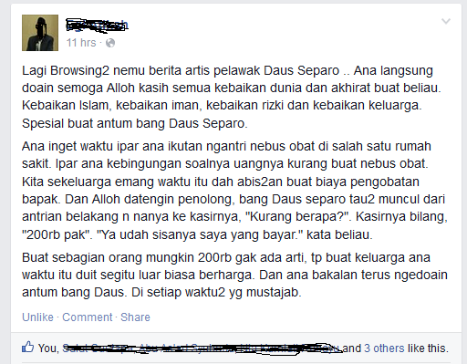 Ternyata, Masih Ada Artis Kayak Gini