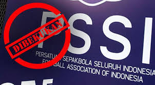 Federasi Sepakbola Indonesia Resmi Dihukum FIFA, BUBARIN PSSI!!!LOSER!!!