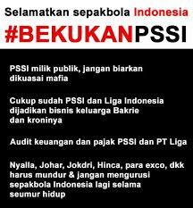 Federasi Sepakbola Indonesia Resmi Dihukum FIFA, BUBARIN PSSI!!!LOSER!!!