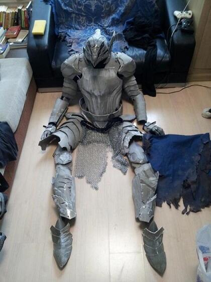 Orang ini fans berat &quot;Dark Souls&quot; - Dia Membuat Cosplay Versi Dia Sendiri