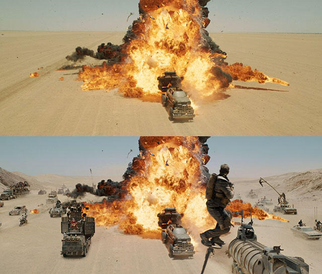 dibalik visual effect film Mad Max: Fury Road