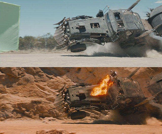 dibalik visual effect film Mad Max: Fury Road