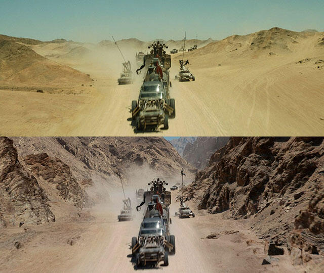 dibalik visual effect film Mad Max: Fury Road