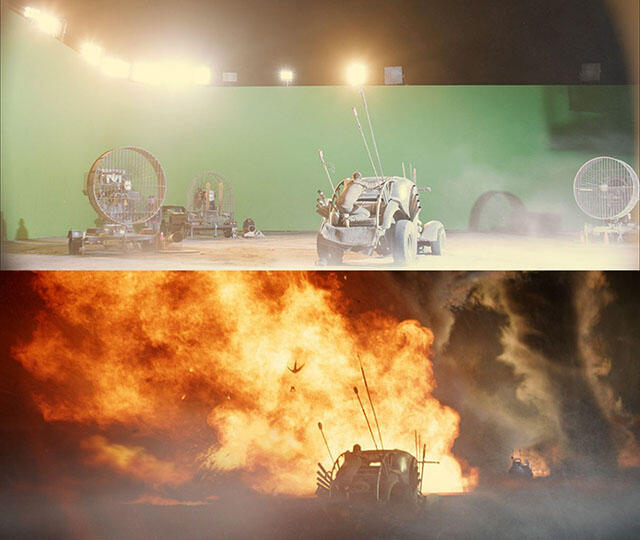 dibalik visual effect film Mad Max: Fury Road