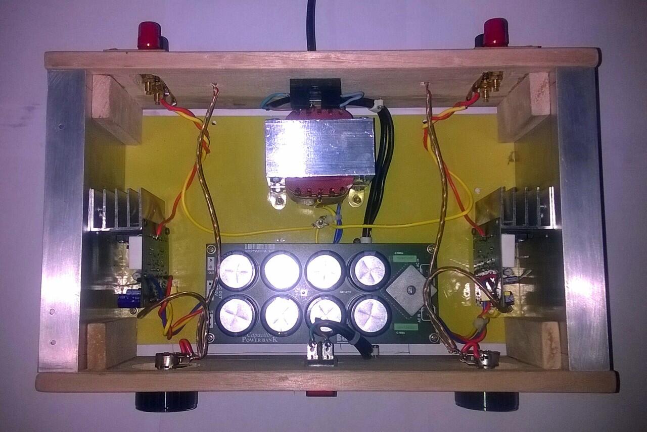 Amplifier Kayu ( OCL150 Inside)